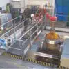 Horizontal test bench for valves - BO-2CV/1600
